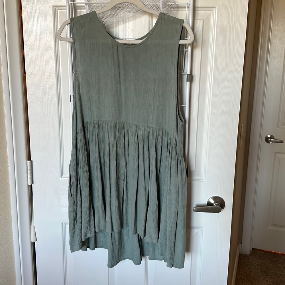 Ashy blue dress